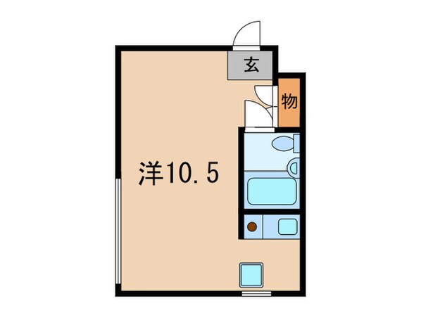 SUN HOUSE FUKUSHIMAの物件間取画像